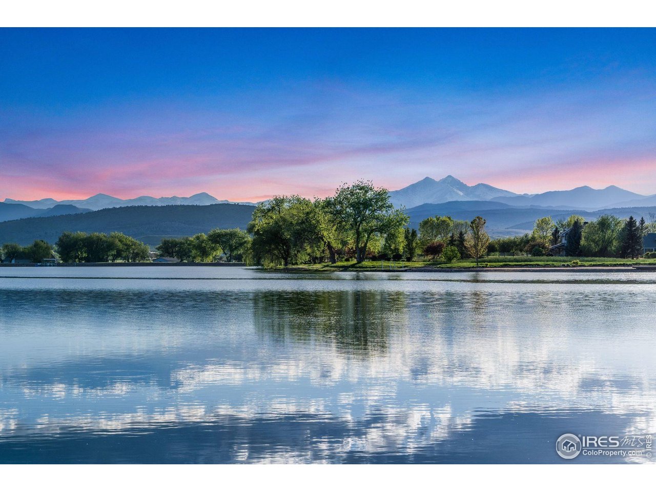 9715 Meadow Ridge Lane Longmont, CO 80504 - Photo 18 of 23 Looking across Crystal Lake.