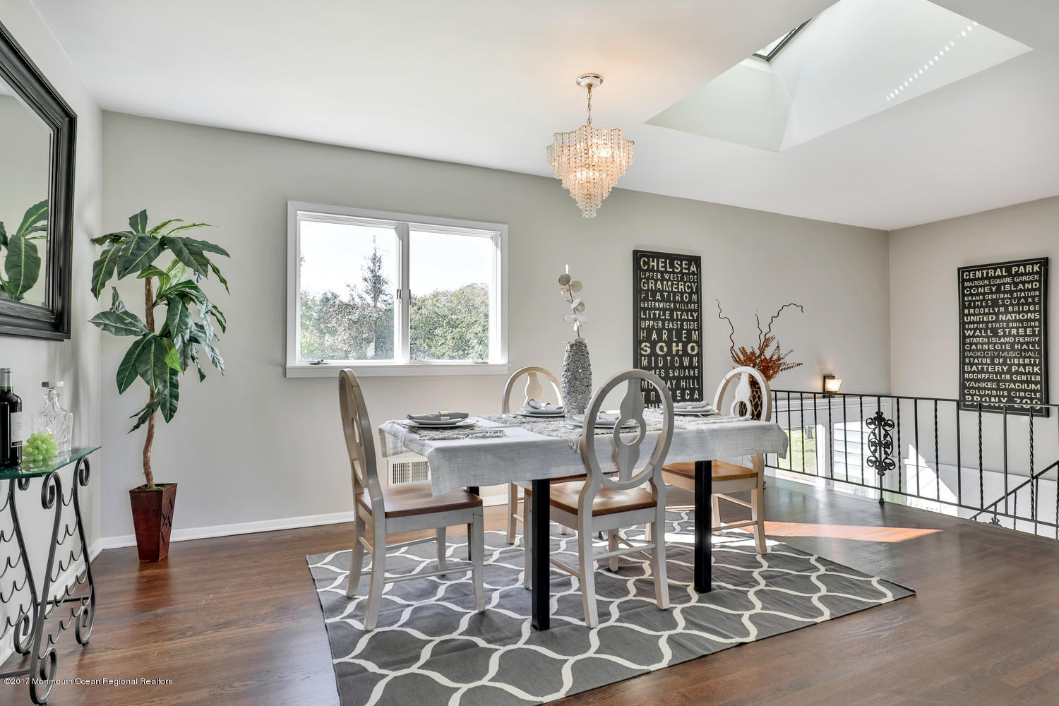 524 E Road Middletown, NJ 07718 - Photo 6 of 40 a view of a dining room with furniture window and wooden floor