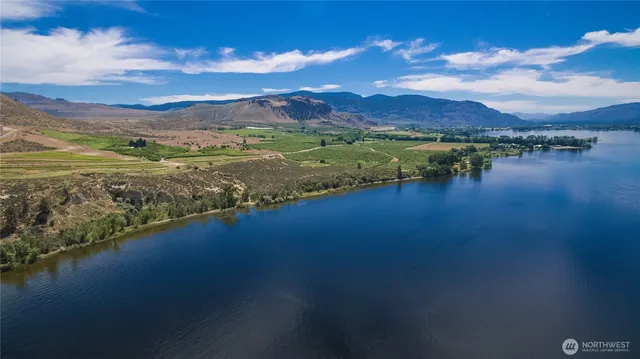 a view of a city with lake view