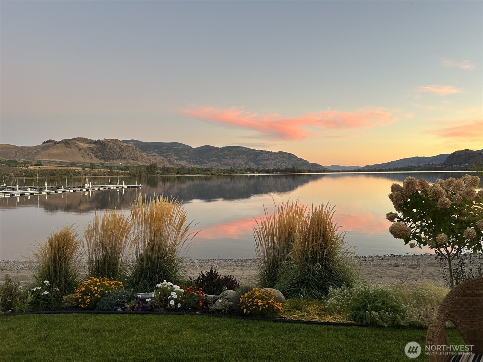 299 Eastlake Road Oroville, WA 98844 - Photo 7 of 7 a view of lake with mountain view