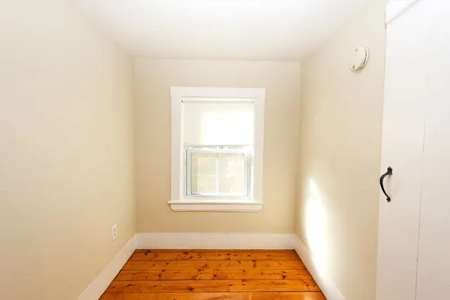 a bathroom with a window