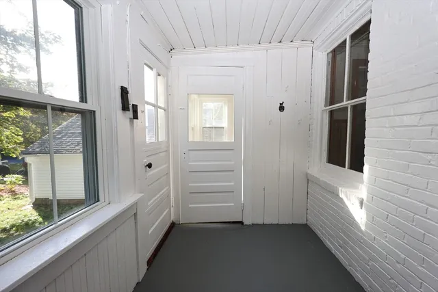 a view of a walk in closet