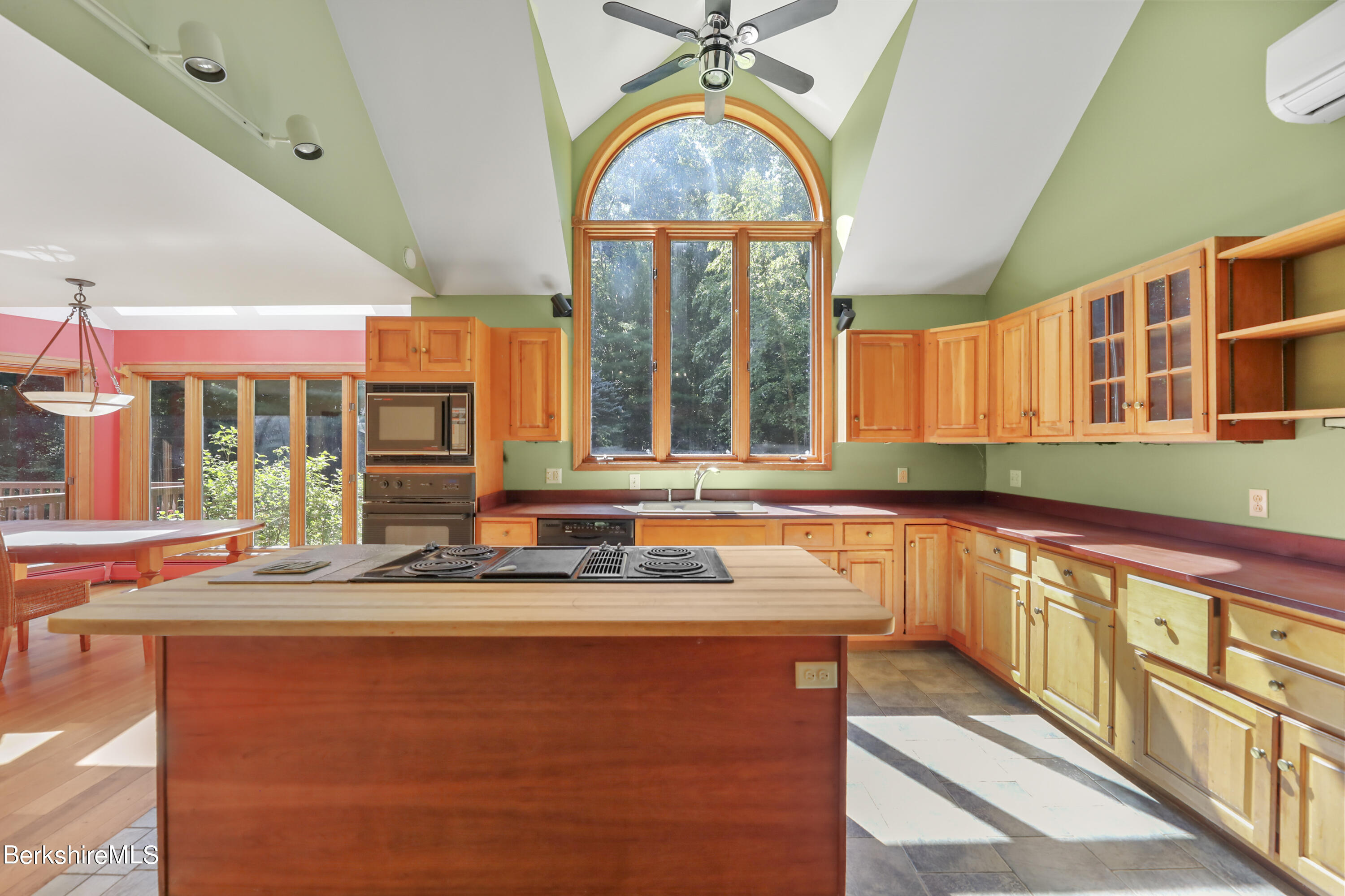 7 Fern Hill Road Great Barrington, MA 01230 - Photo 22 of 60 a view of a kitchen with a sink and a large window