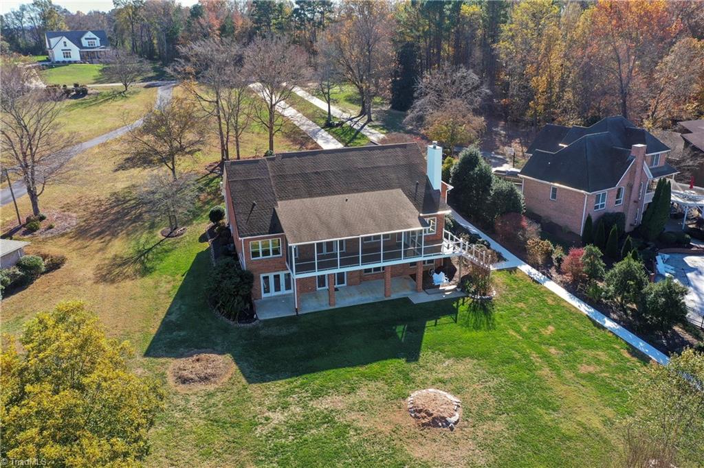 1851 Waterford Pointe Road Lexington, NC 27292 - Photo 12 of 49 Aerial view showing the 1.07 acres