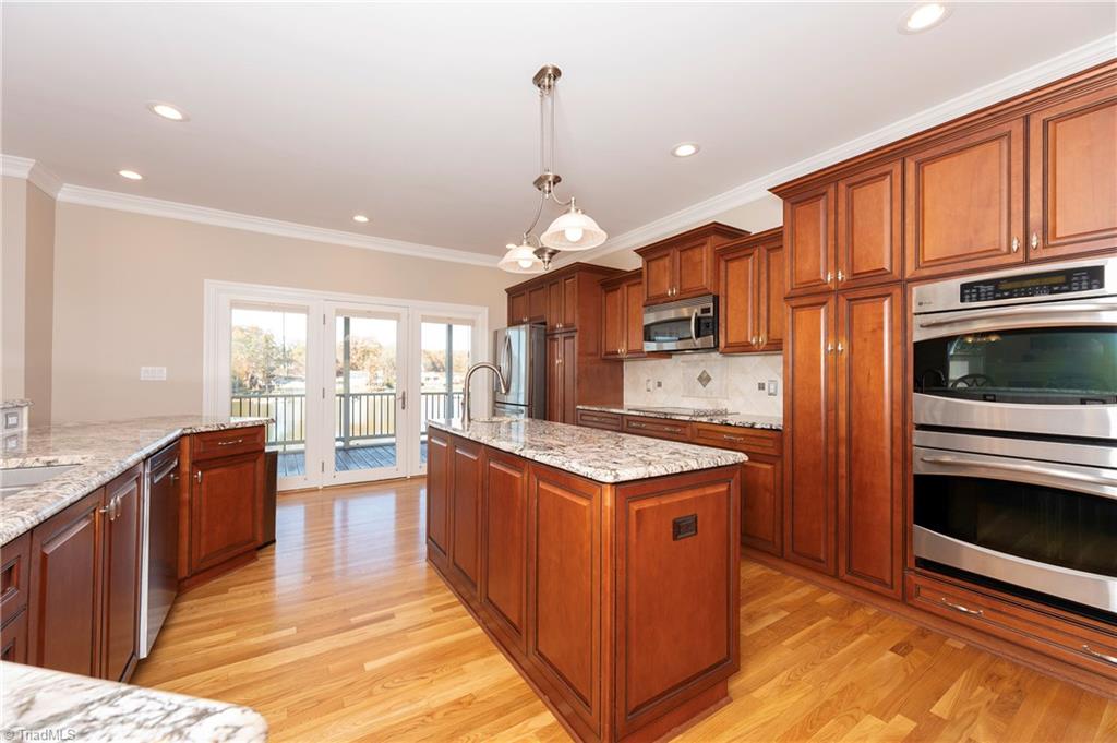 1851 Waterford Pointe Road Lexington, NC 27292 - Photo 18 of 49 Spacious island with a preppig sink, Granite on all counters