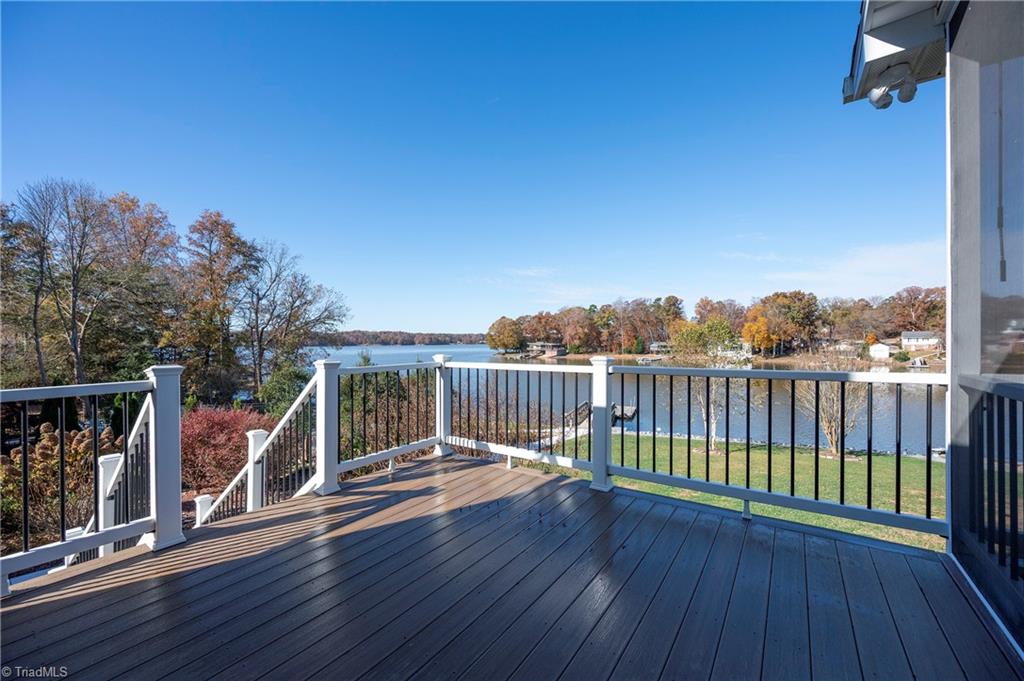 1851 Waterford Pointe Road Lexington, NC 27292 - Photo 40 of 49 Grilling porch off of the screened porch with composite decking