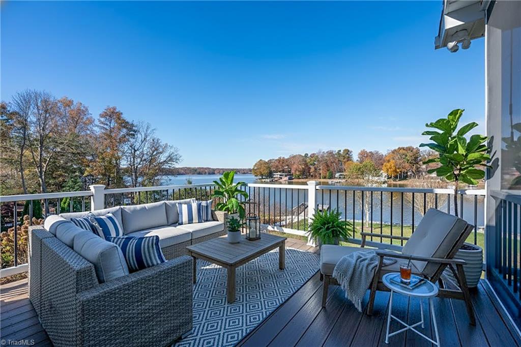 1851 Waterford Pointe Road Lexington, NC 27292 - Photo 41 of 49 Grilling deck or your vision of this area virtually staged