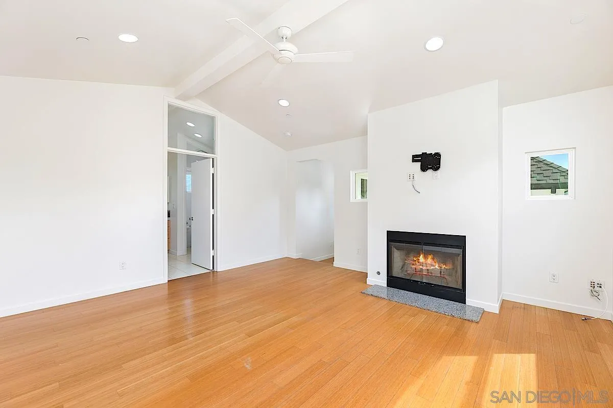 140 Range Street Encinitas, CA 92024 - Photo 18 of 51 a view of empty room with a fireplace