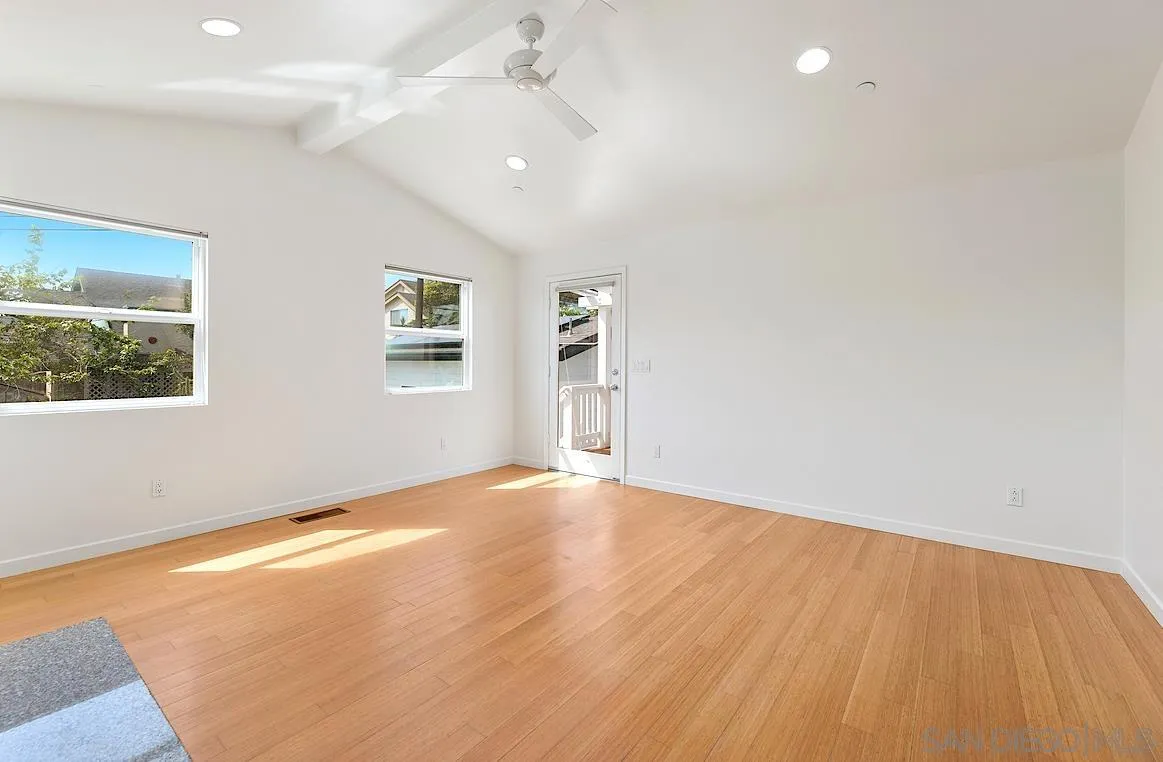 140 Range Street Encinitas, CA 92024 - Photo 20 of 51 wooden floor in an empty room with a window