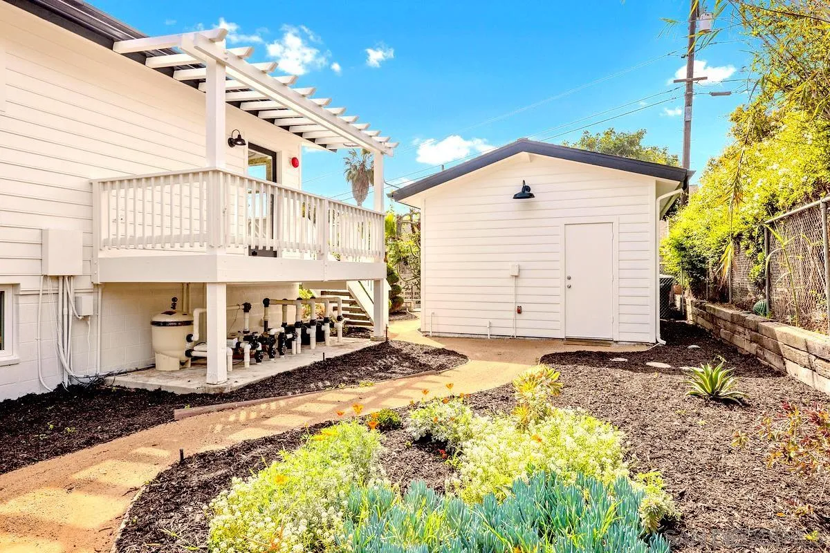 140 Range Street Encinitas, CA 92024 - Photo 37 of 51 a view of a back yard of the house