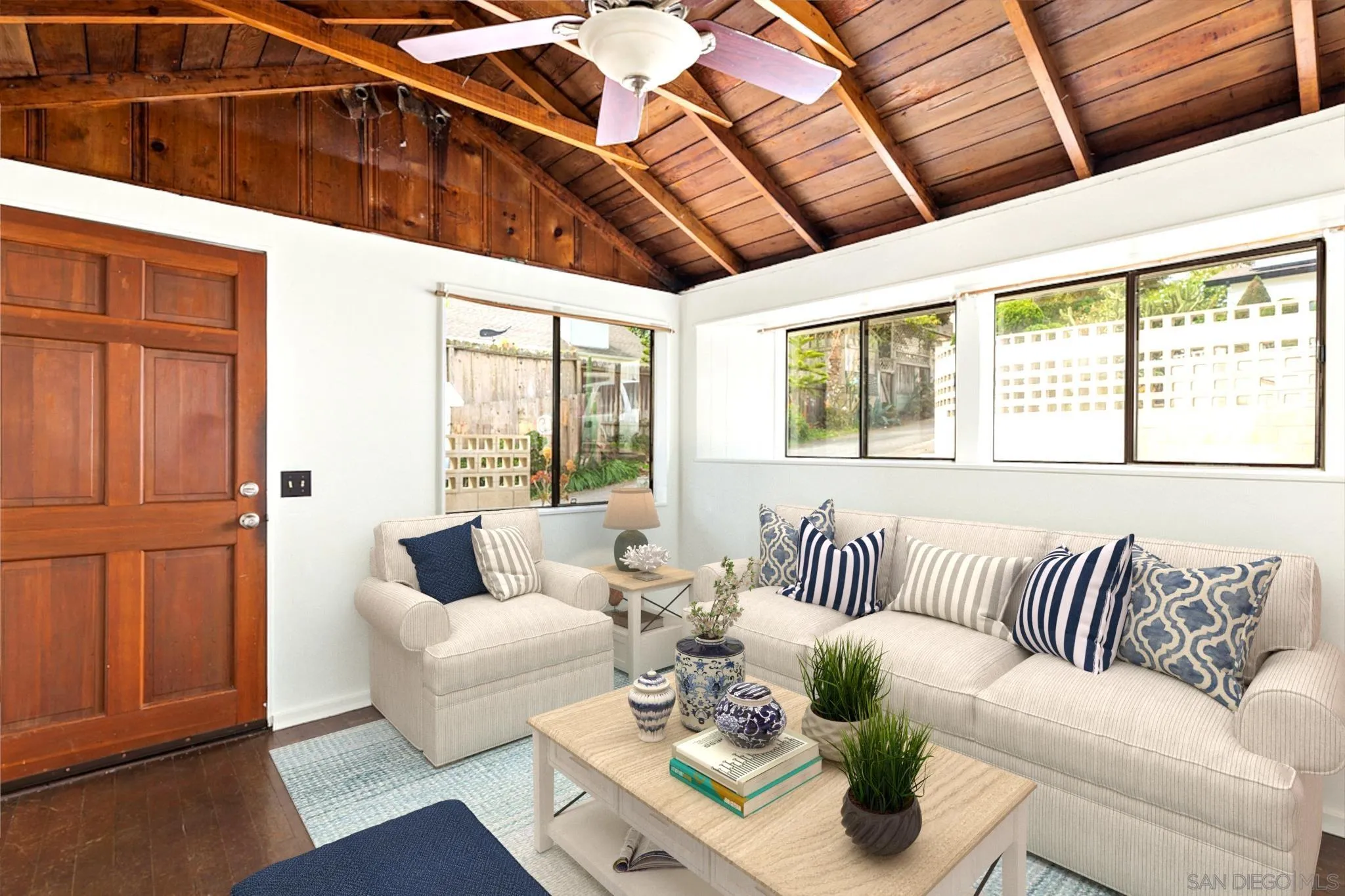 140 Range Street Encinitas, CA 92024 - Photo 40 of 51 a living room with furniture and a large window
