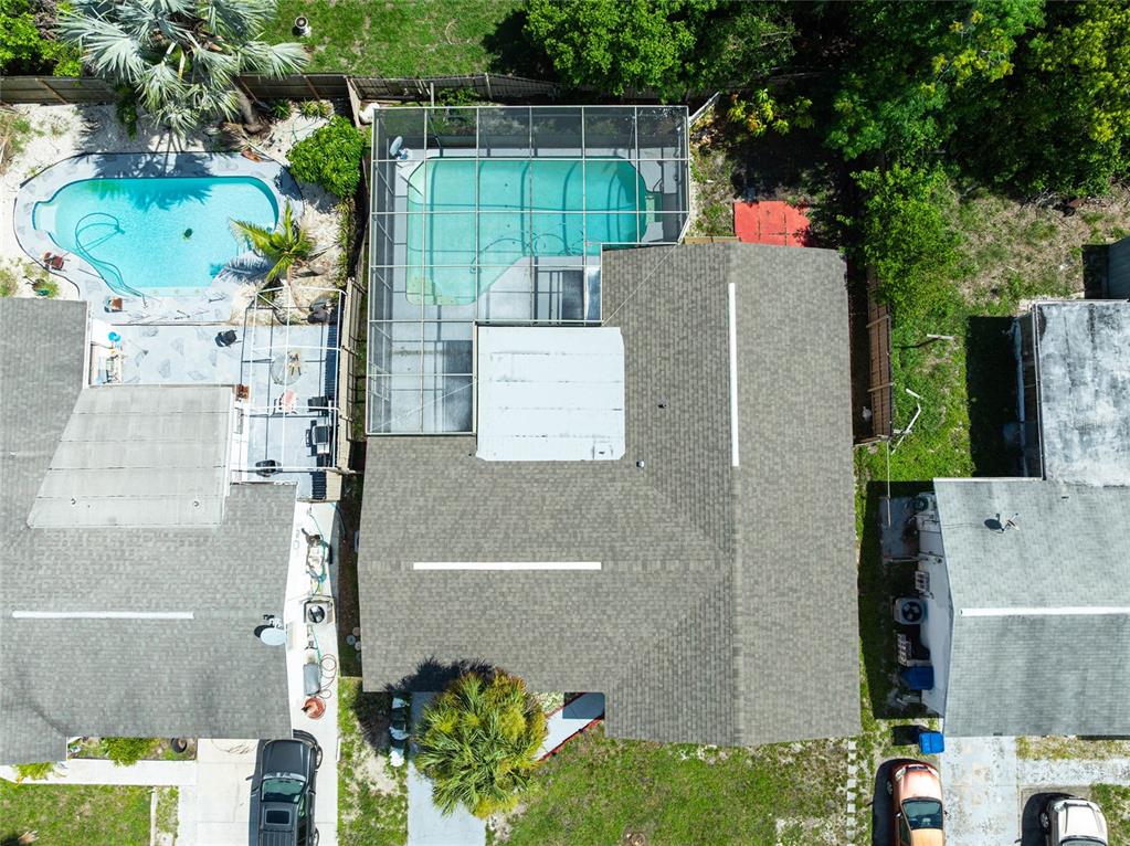 3402 Seffner Drive Holiday, FL 34691 - Photo 26 of 27 an aerial view of a house with a backyard space and sitting space