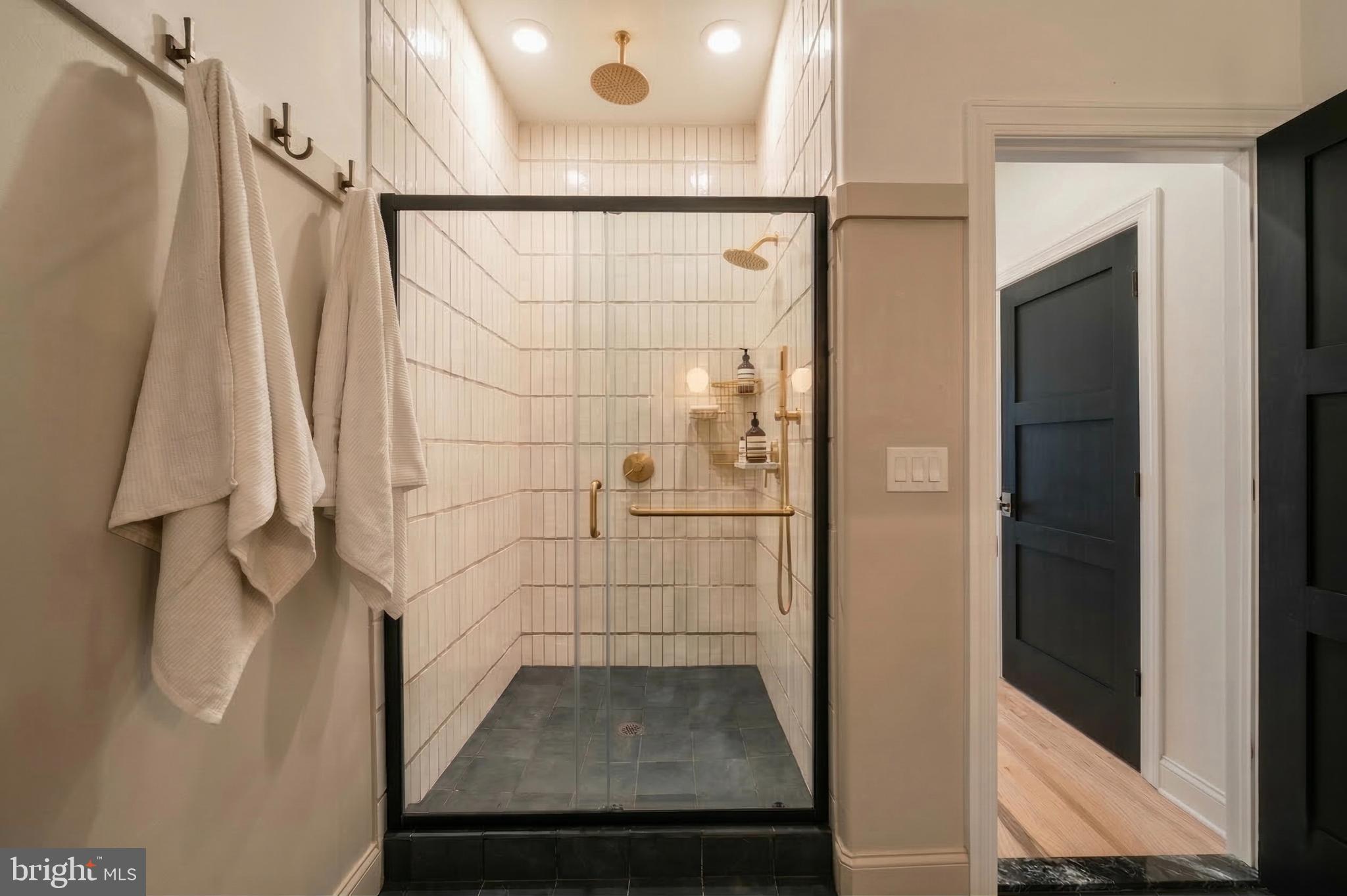 1106 Watkins Street Philadelphia, PA 19148 - Photo 13 of 38 a bathroom with a shower