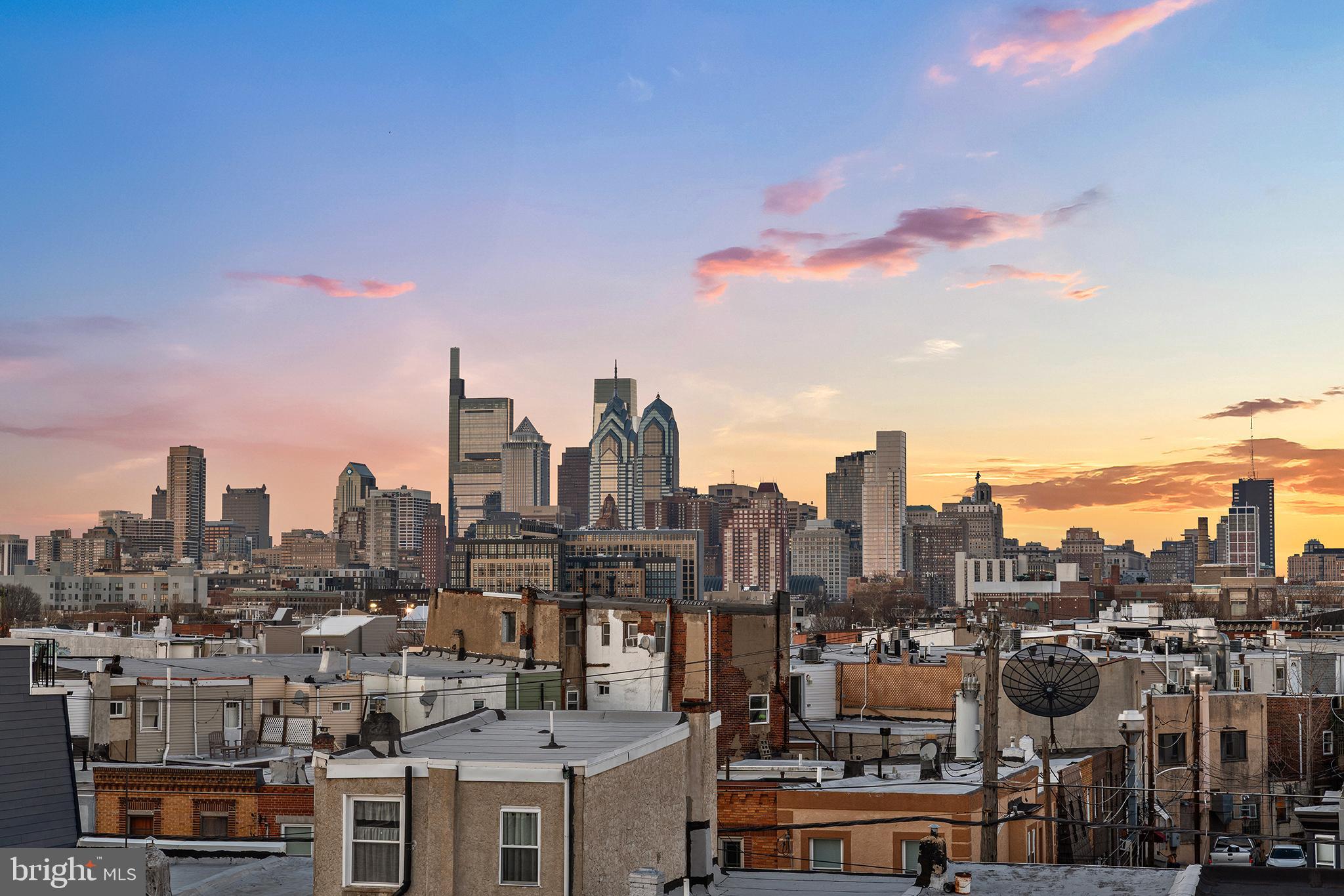 1106 Watkins Street Philadelphia, PA 19148 - Photo 20 of 38 a city view with lot of high rise buildings