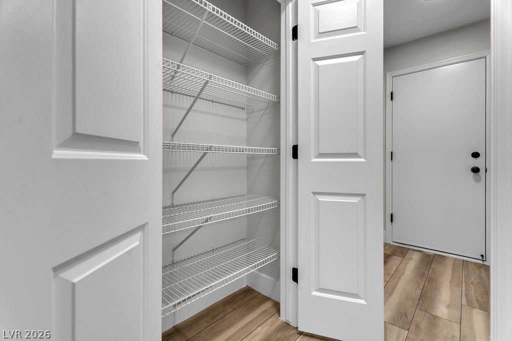 2139 Chapman Ranch Drive Henderson, NV 89012 - Photo 30 of 58 Ample wire shelving provides organized storage space for any household's needs.