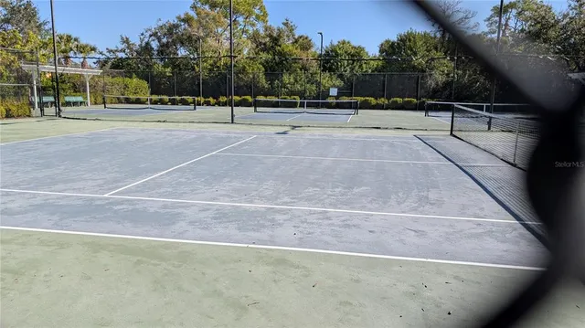 a view of a tennis court