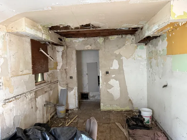 a room with a window