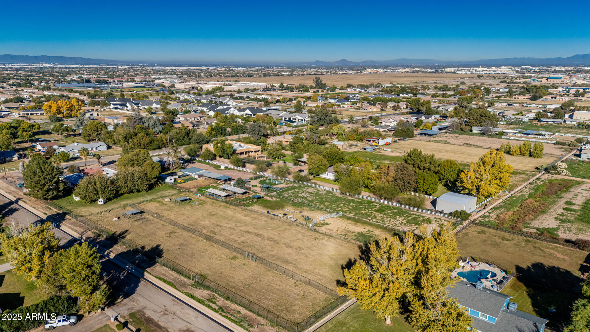 Xxx East Appleby Road Gilbert, AZ 85298 - Photo 12 of 16 an aerial view of residential houses with outdoor space