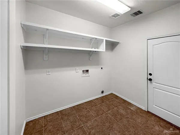 a view of a room with shelf