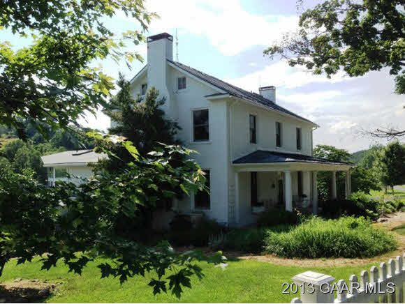 1766 Moffett Branch Road Churchville, VA 24421 - Photo 2 of 32 a front view of a house with a yard