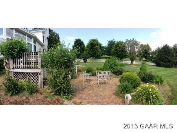 1766 Moffett Branch Road Churchville, VA 24421 - Photo 7 of 32 a view of a lake with a yard