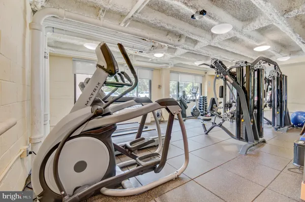 a view of gym