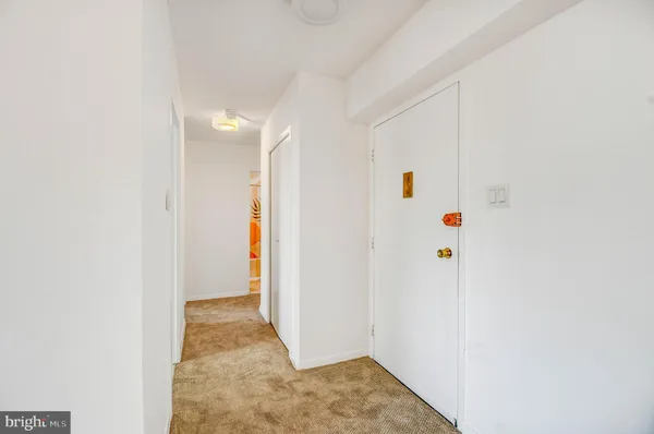 a view of an entryway