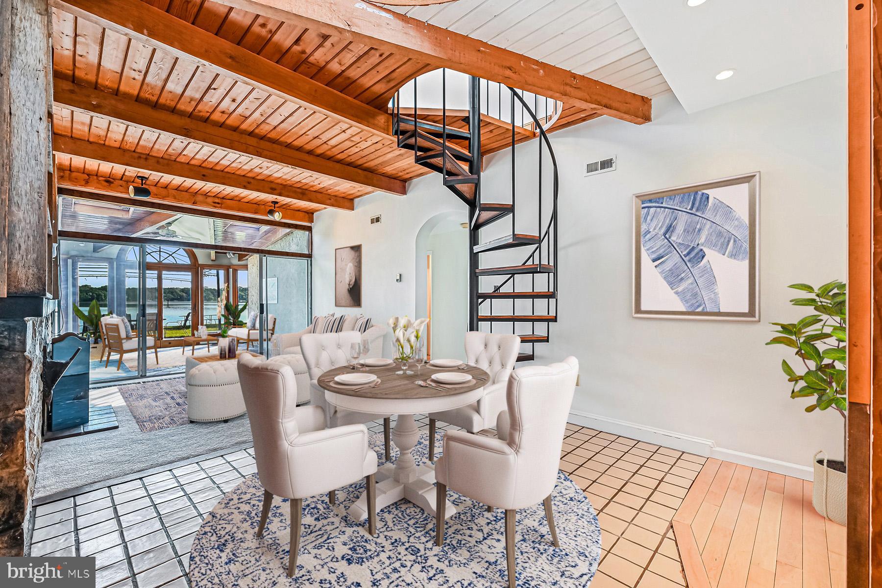 499 Maple Road Severna Park, MD 21146 - Photo 6 of 50 Dining and Living rooms overlook the Magothy