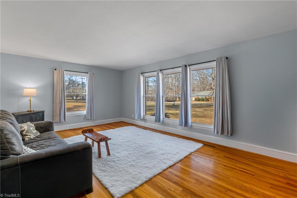 6356 Skylark Road Pfafftown, NC 27040 - Photo 12 of 48 View of living room from hallway