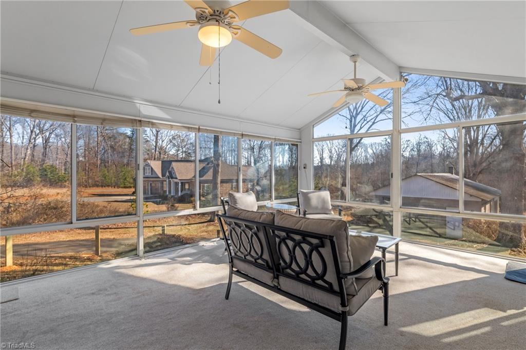 6356 Skylark Road Pfafftown, NC 27040 - Photo 26 of 48 Peaceful quiet view from sunporch!