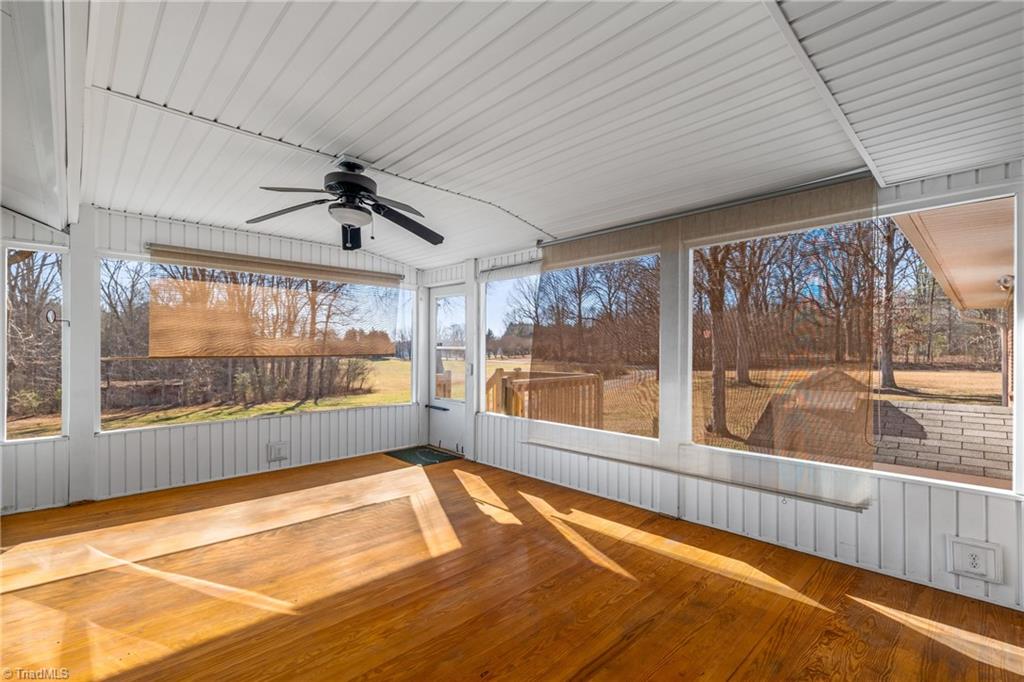 6356 Skylark Road Pfafftown, NC 27040 - Photo 35 of 48 Screened and covered porch