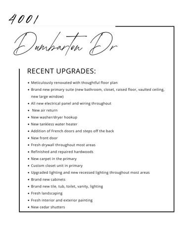 $469,000 | 4001 Dumbarton Drive, Nashville, TN 37207