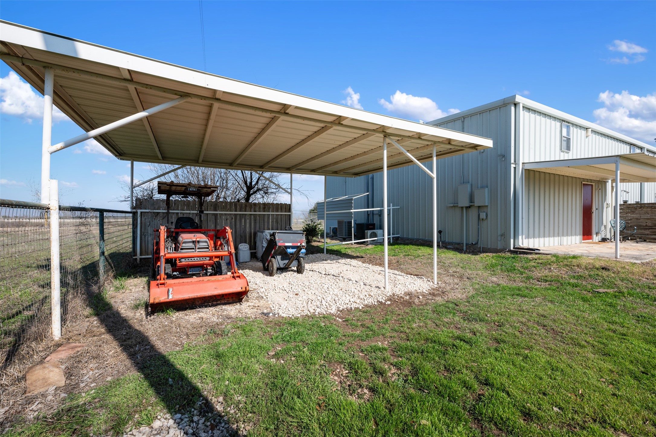 6501 County Road 239 Jarrell, TX 76537 - Photo 35 of 40 tractor shed