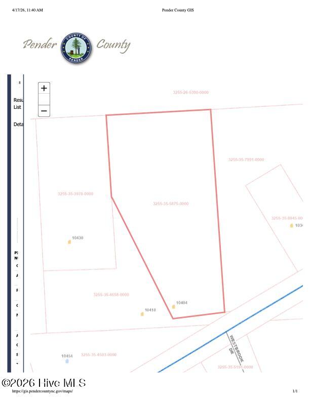 10404 Highway 210 Rocky Point, NC 28457 - Photo 1 of 3 Pender County GIS#2