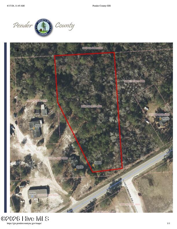 10404 Highway 210 Rocky Point, NC 28457 - Photo 2 of 3 Pender County GIS
