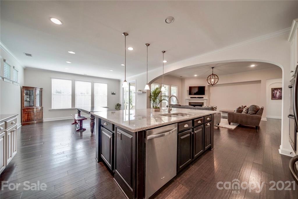 360 Monteray Oaks Circle Fort Mill, SC 29715 - Photo 13 of 44 a kitchen with stainless steel appliances granite countertop lots of counter top space