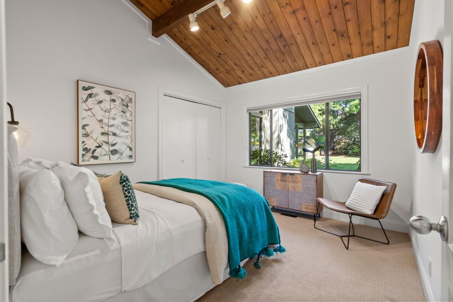 886 Berkeley Avenue Menlo Park, CA 94025 - Photo 19 of 46 a bedroom with a bed chair and window