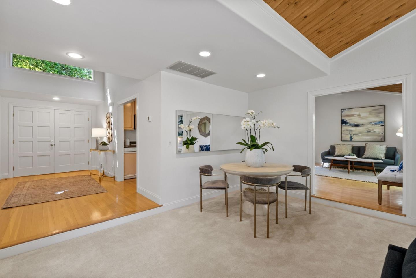 886 Berkeley Avenue Menlo Park, CA 94025 - Photo 6 of 46 a view of a dining room with furniture