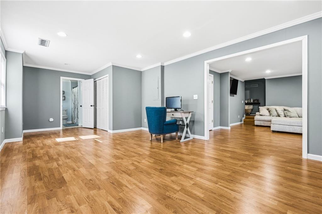 313 Spring Hill Drive Canton, GA 30115 - Photo 31 of 35 a view of kitchen with furniture and wooden floor