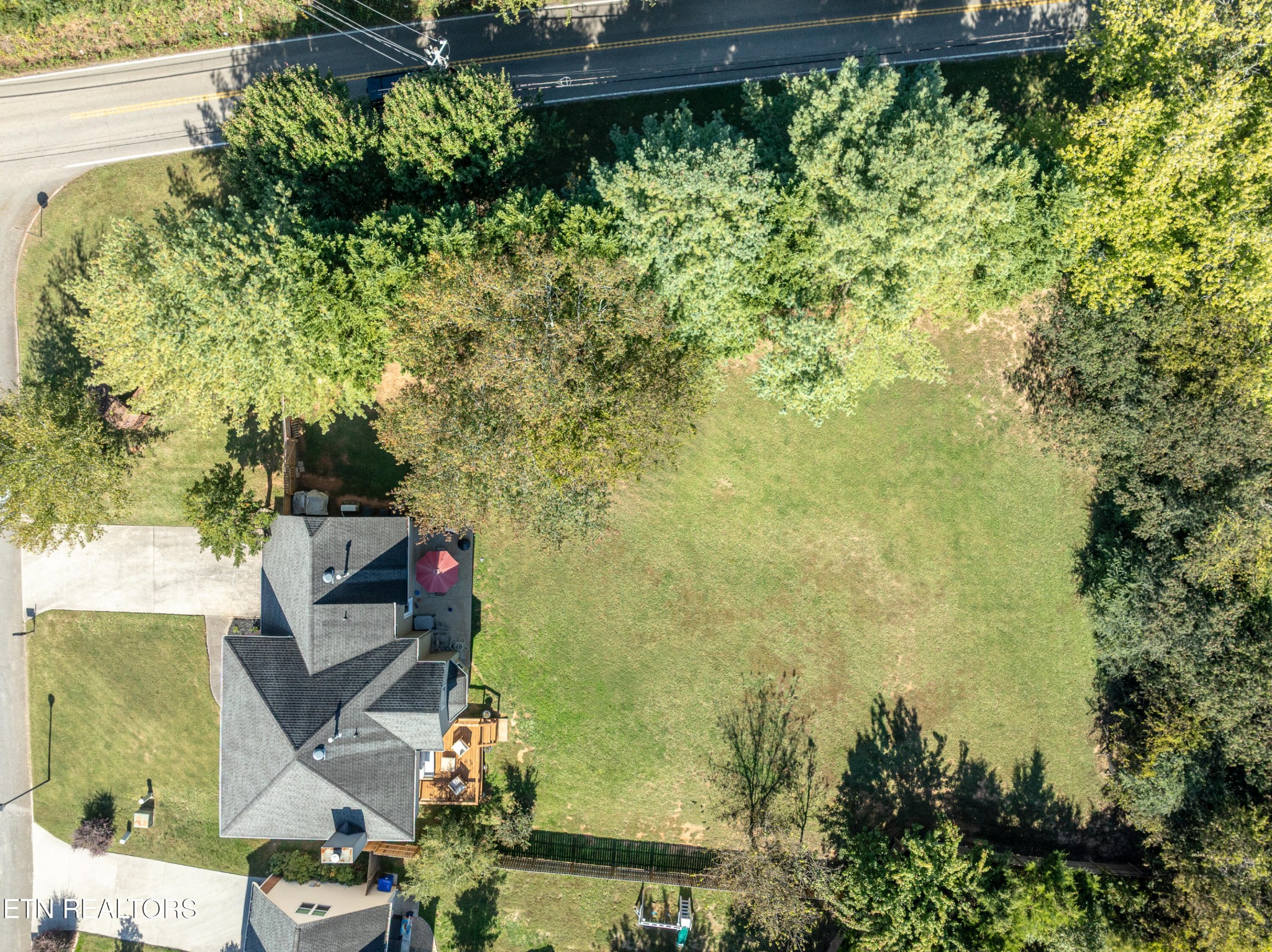 1600 Legacy Park Road Knoxville, TN 37922 - Photo 54 of 58 an aerial view of residential house with green space
