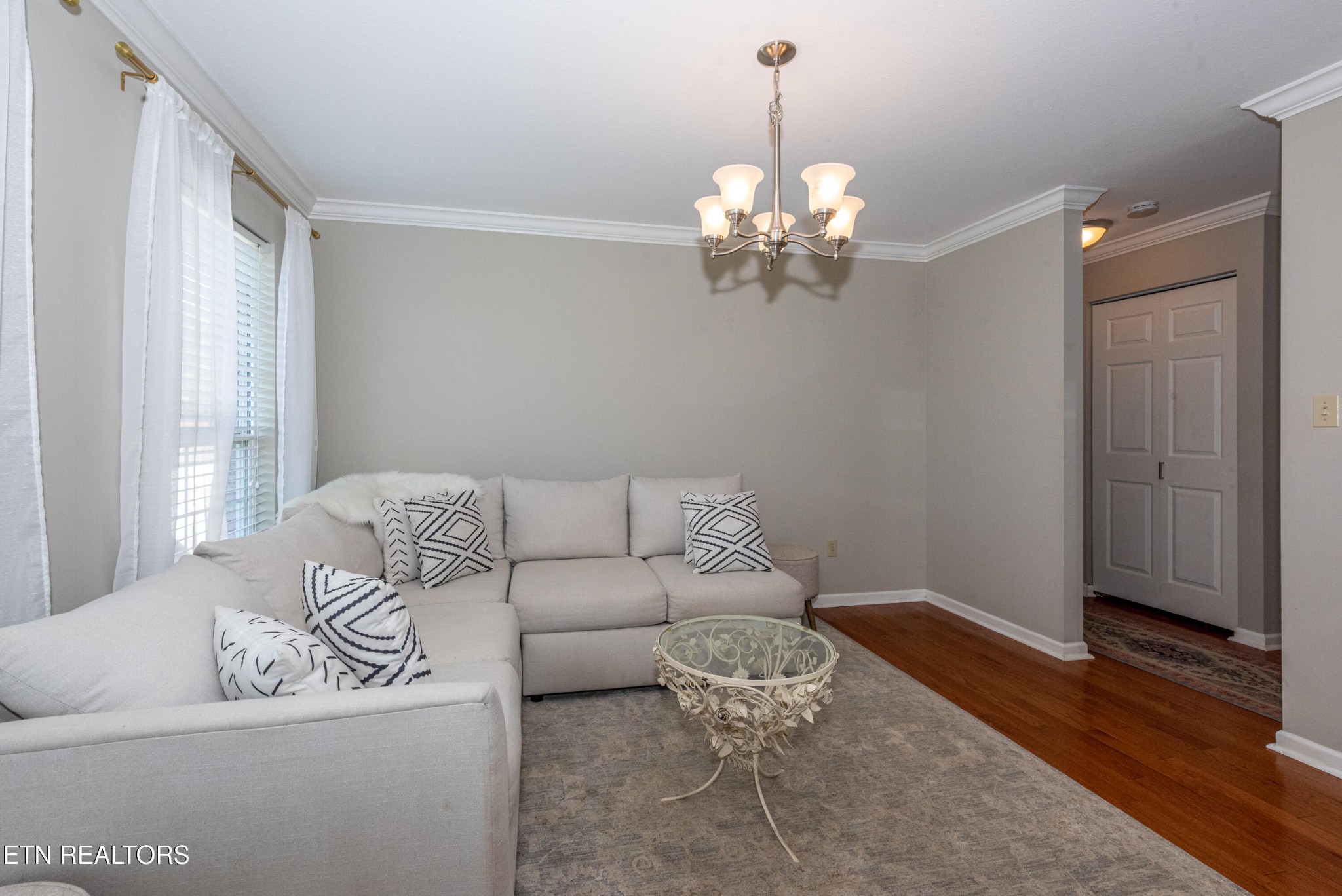 1600 Legacy Park Road Knoxville, TN 37922 - Photo 9 of 58 a living room with furniture and a wooden floor
