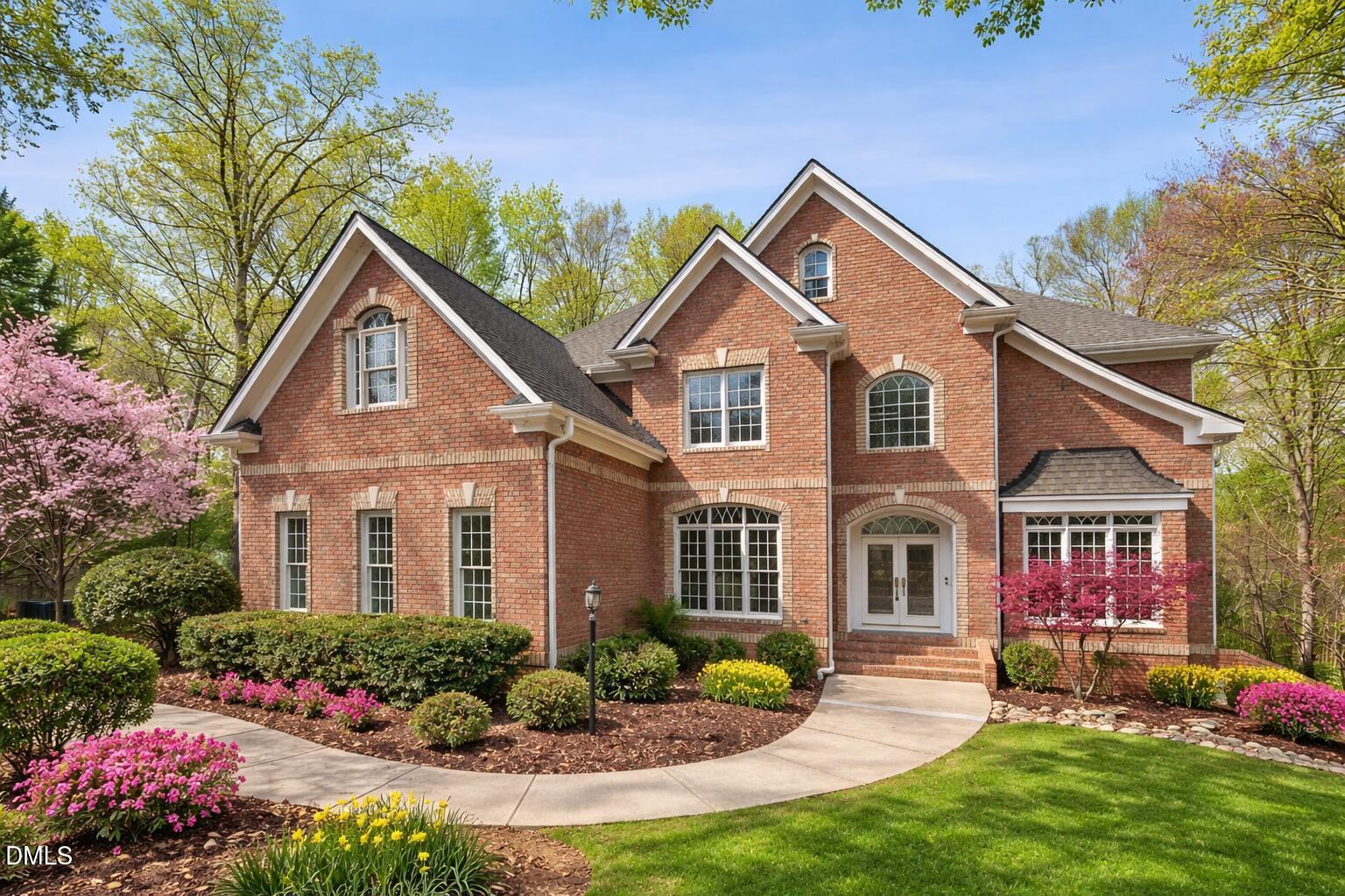 Charming springtime home and garden