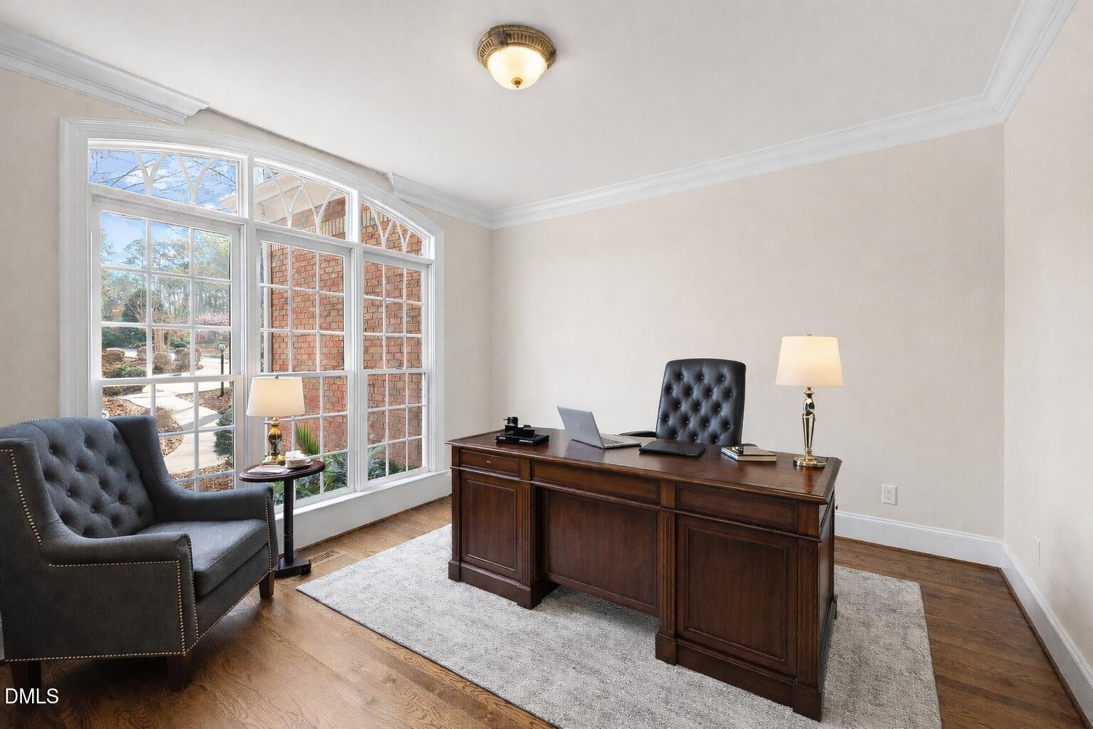 1525 Eglantyne Court Raleigh, NC 27613 - Photo 30 of 105 Cozy and elegant home office setup