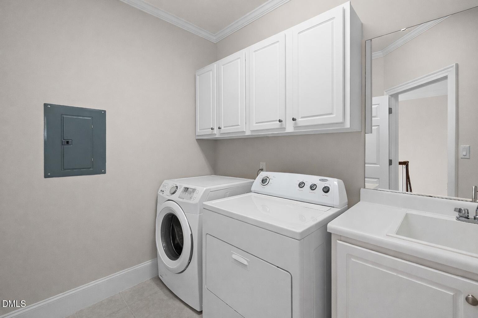1525 Eglantyne Court Raleigh, NC 27613 - Photo 64 of 105 Clean and organized laundry space