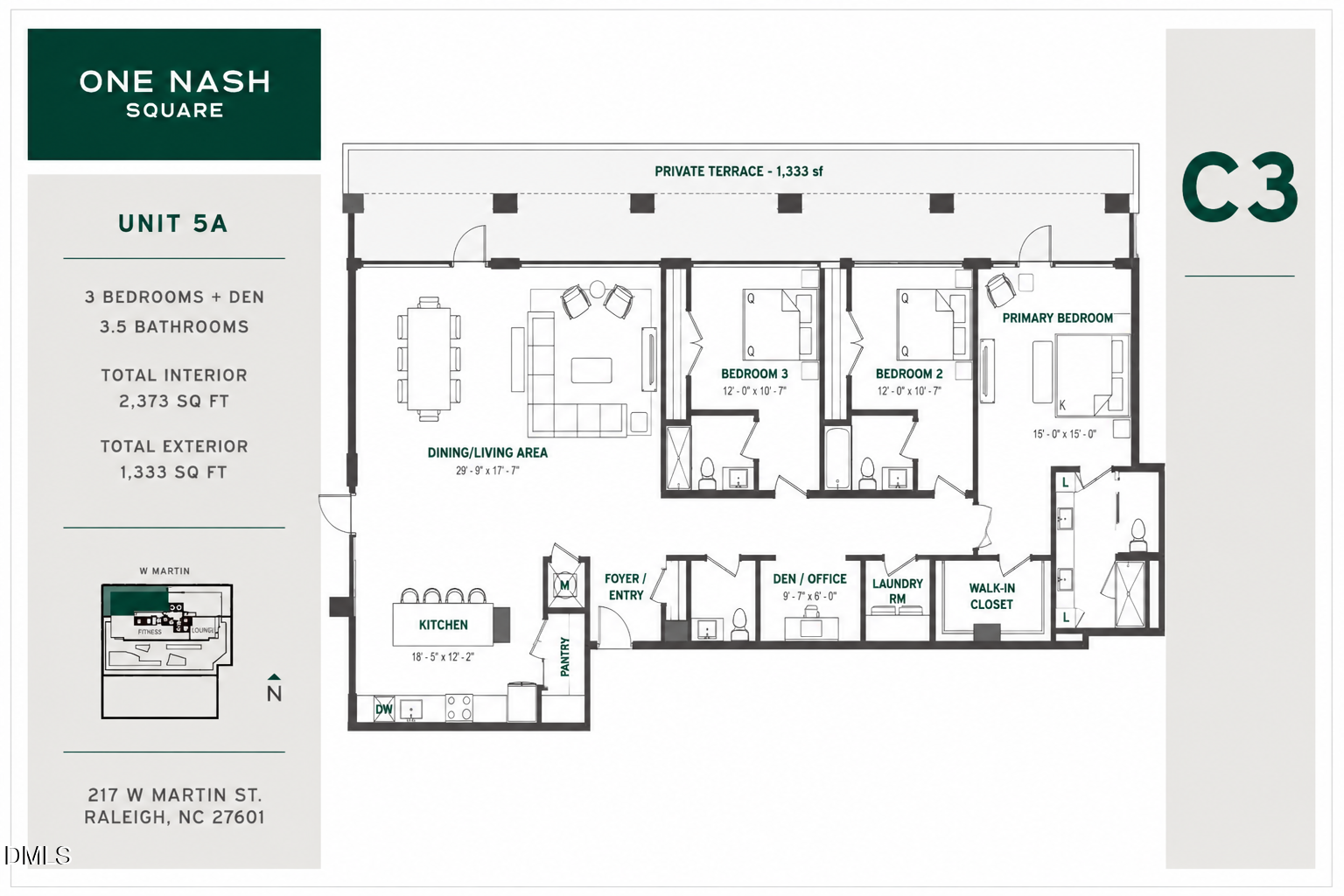 217 West Martin Street, Unit 5A Raleigh, NC 27601 - Photo 12 of 12