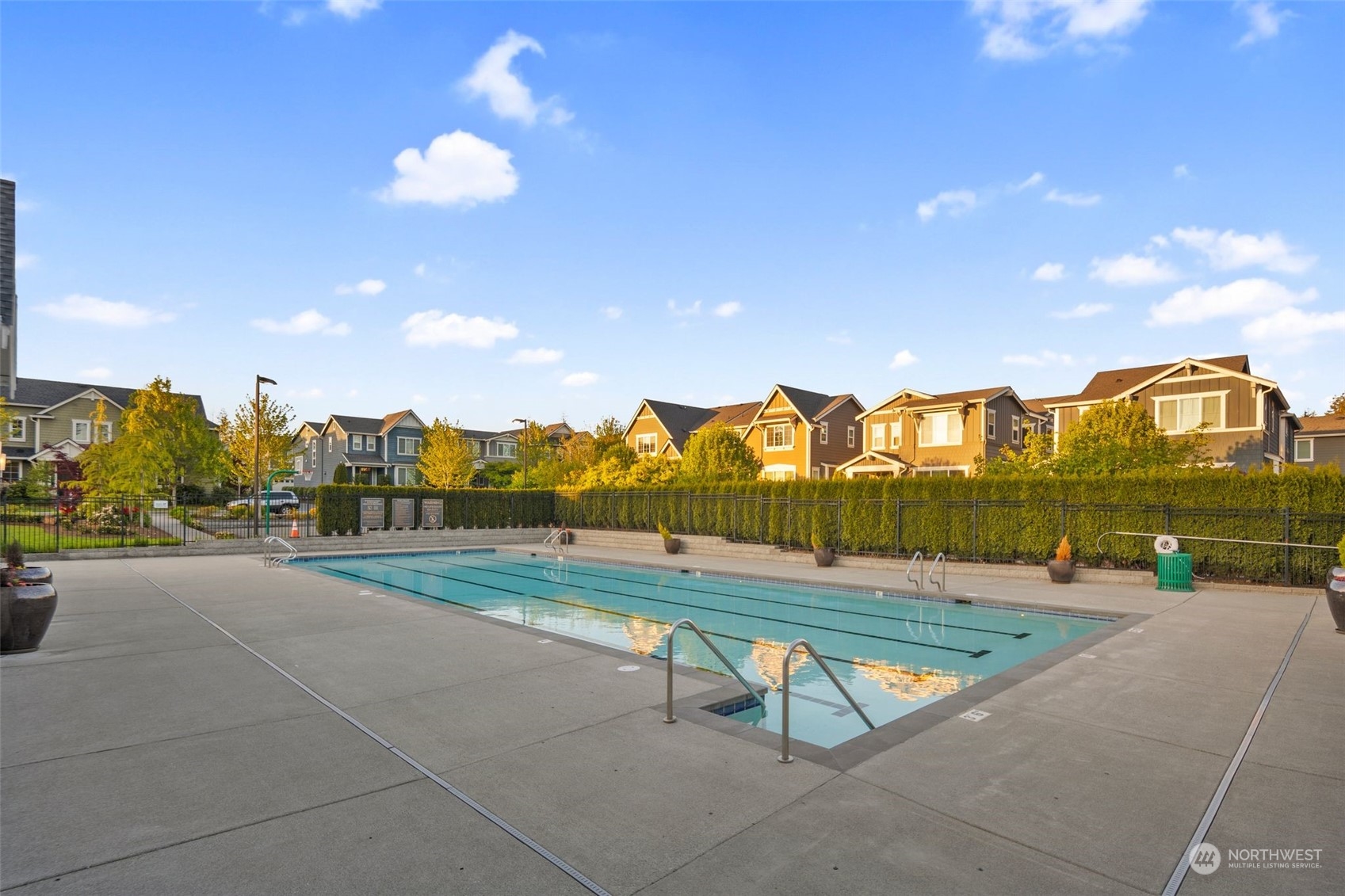 4429 186th Place Southeast Bothell, WA 98012 - Photo 33 of 37 a view of a tennis ground with large trees