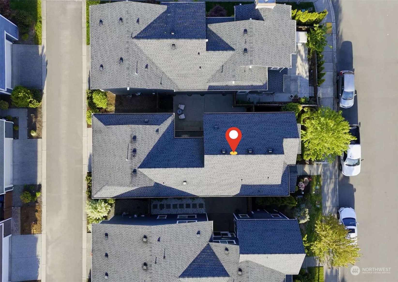 4429 186th Place Southeast Bothell, WA 98012 - Photo 35 of 37 an aerial view of a house with swimming pool