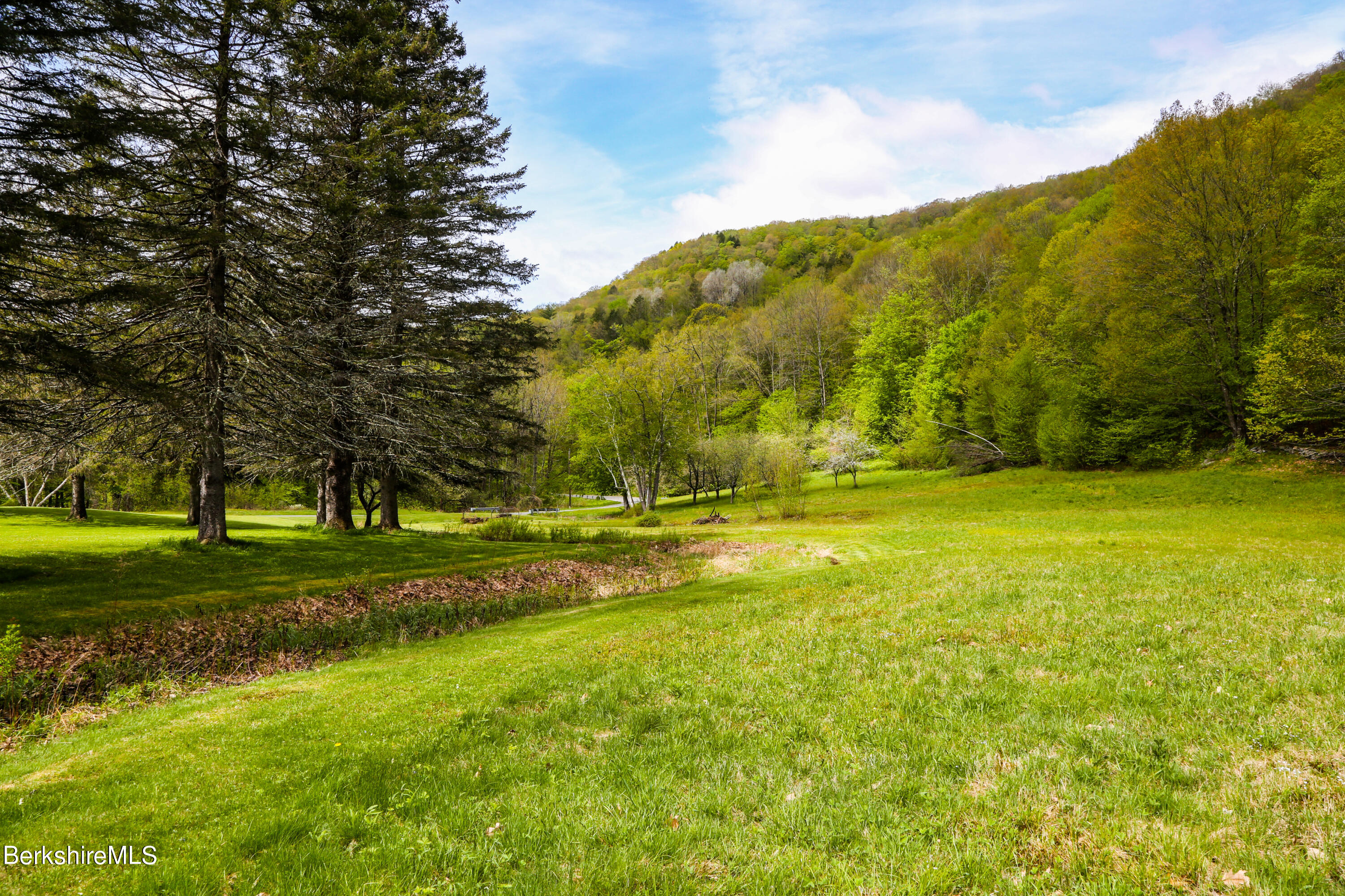327 River Road Florida, MA 01247 - Photo 17 of 33 a view of yard with swimming pool and green space