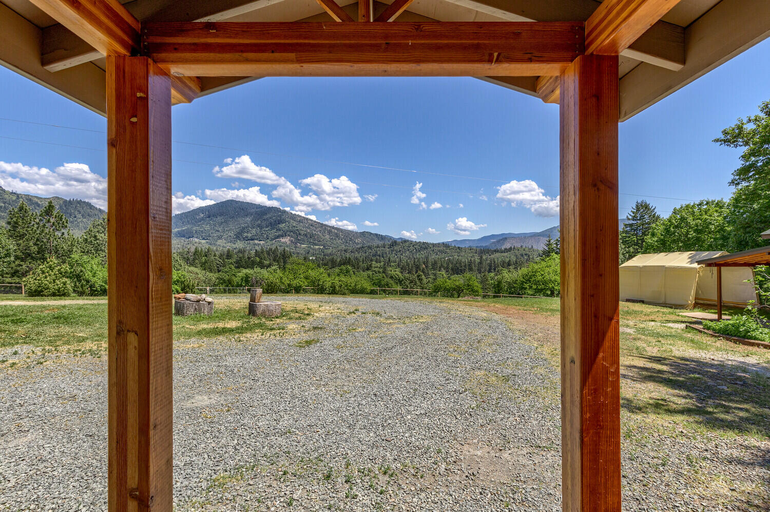 5916 Tunnel Loop Road Grants Pass, OR 97526 - Photo 31 of 65 a view of a porch