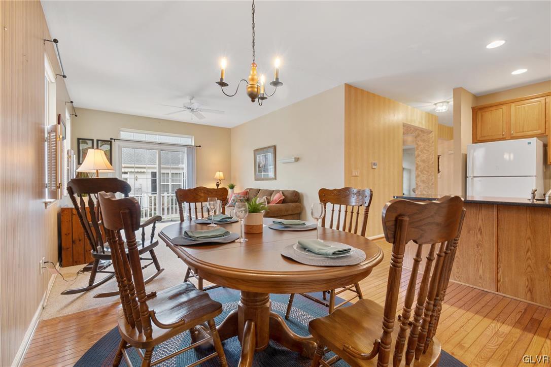 1882 Gregory Place Hellertown, PA 18055 - Photo 11 of 28 a view of a a dining room with furniture window and wooden floor
